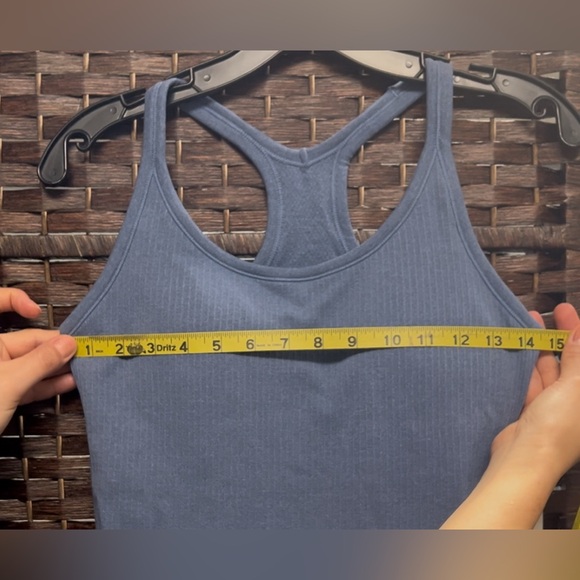 Blue Racerback Tank - Picture 7 of 8